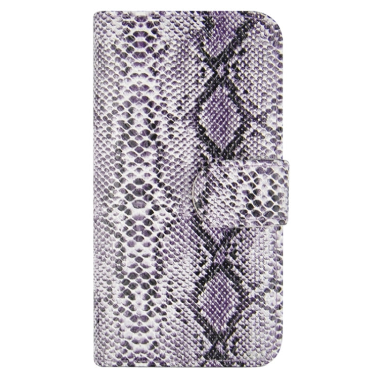 Snakeskin Texture Horizontal Flip PU Leather Case with Card Slot & Holder for iPhone 6 Plus