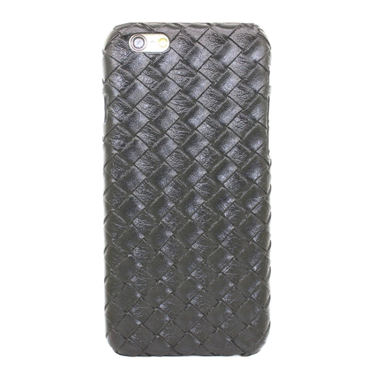 Woven Texture Paste Skin Plastic Case for iPhone 6 Plus & 6S Plus