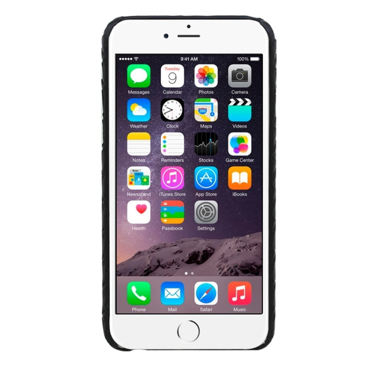 Woven Texture Paste Skin Plastic Case for iPhone 6 Plus & 6S Plus