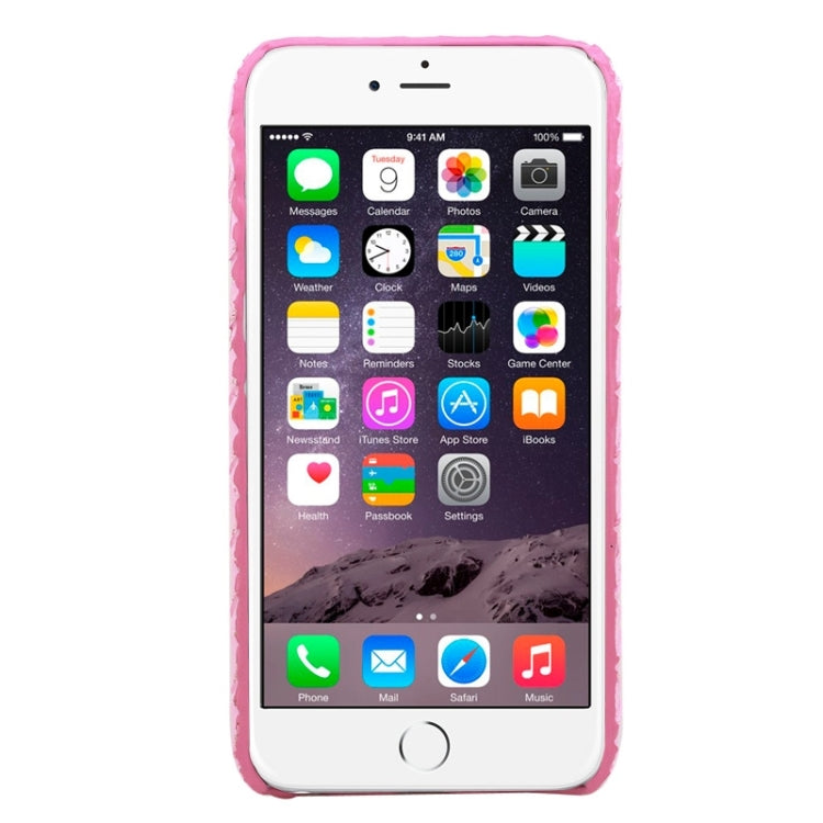 Woven Texture Paste Skin Plastic Case for iPhone 6 Plus & 6S Plus