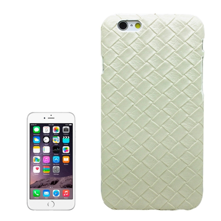 Woven Texture Paste Skin Plastic Case for iPhone 6 Plus & 6S Plus