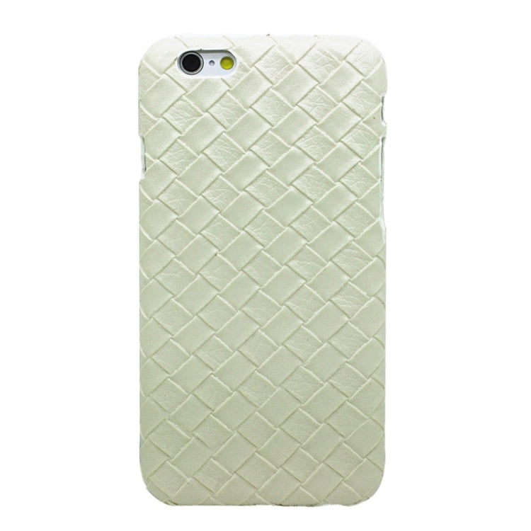 Woven Texture Paste Skin Plastic Case for iPhone 6 Plus & 6S Plus