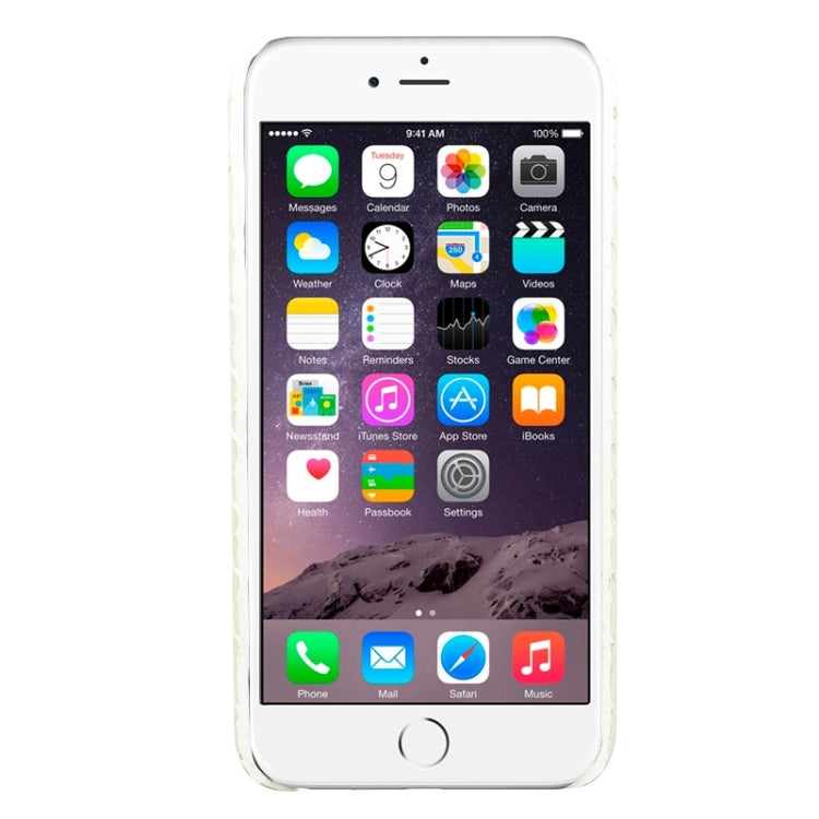 Woven Texture Paste Skin Plastic Case for iPhone 6 Plus & 6S Plus