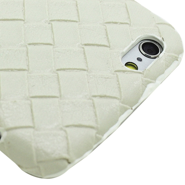 Woven Texture Paste Skin Plastic Case for iPhone 6 Plus & 6S Plus