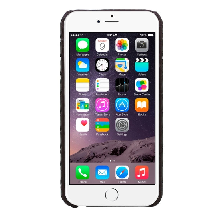 Woven Texture Paste Skin Plastic Case for iPhone 6 Plus & 6S Plus