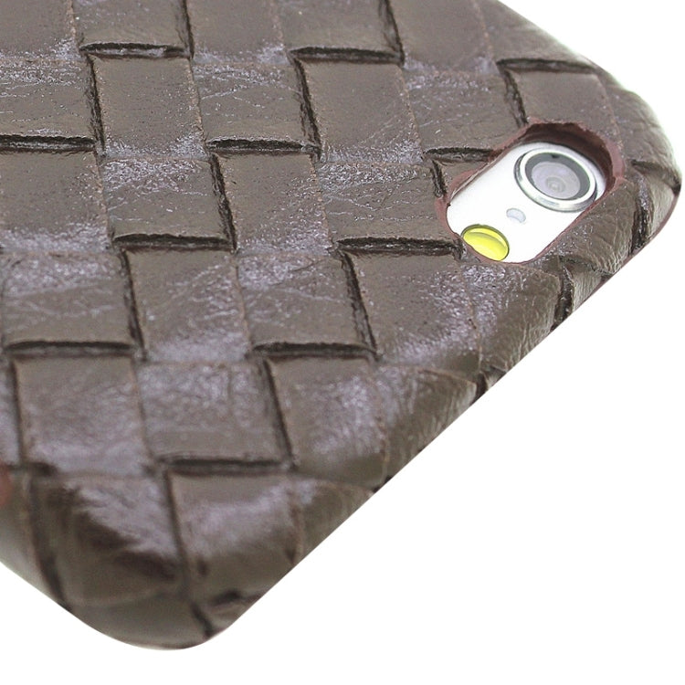 Woven Texture Paste Skin Plastic Case for iPhone 6 Plus & 6S Plus