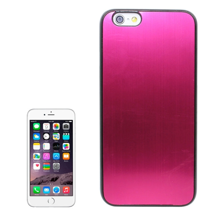 Brushed Texture Plastic Case for iPhone 6 Plus & 6S Plus