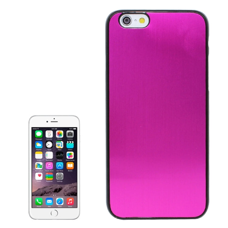 Brushed Texture Plastic Case for iPhone 6 Plus & 6S Plus