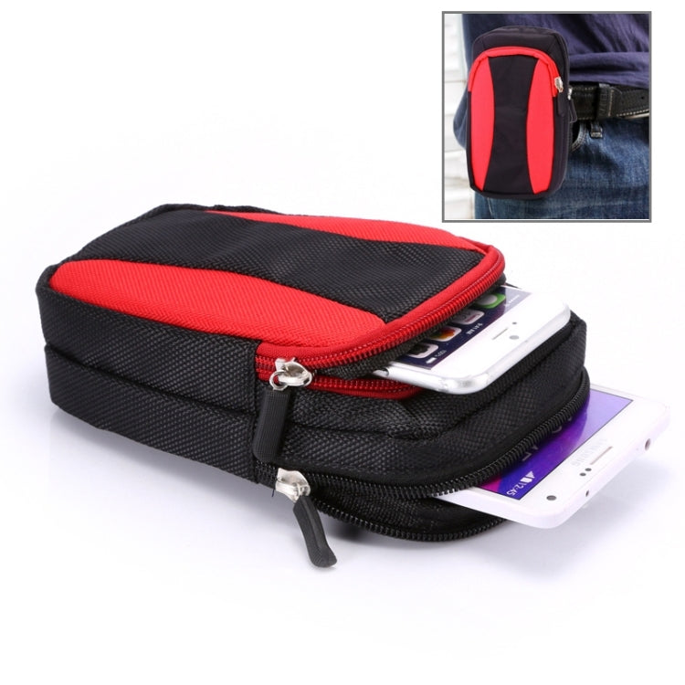Two Layer Multi-function Climbing Portable Bag for iPhone 6s Plus, Smasung Galaxy S7 / S7 edge / S6 edge+ / Note 5 & 4