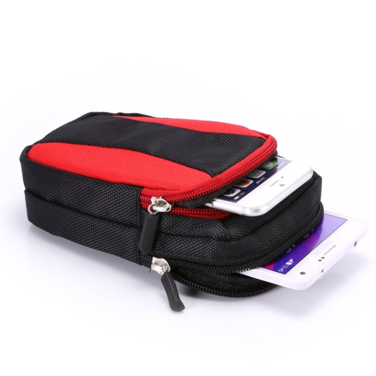 Two Layer Multi-function Climbing Portable Bag for iPhone 6s Plus, Smasung Galaxy S7 / S7 edge / S6 edge+ / Note 5 & 4