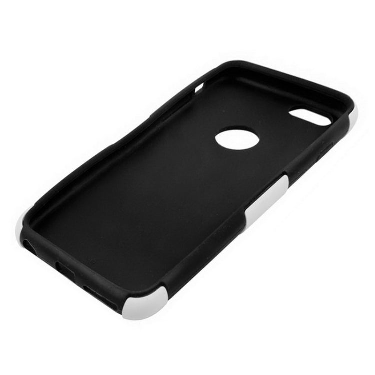Mesh Plastic + Silicone Combination Case for iPhone 6 Plus & 6S Plus
