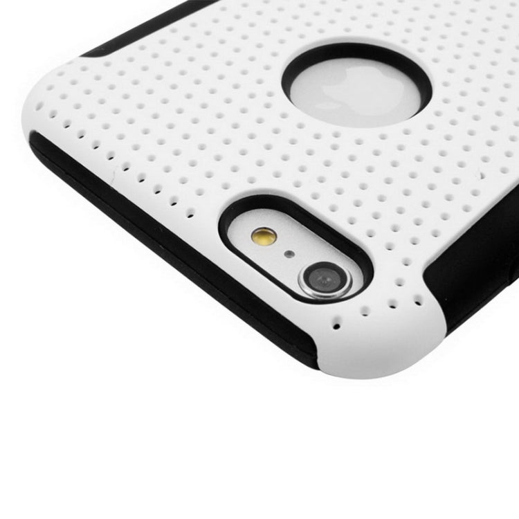 Mesh Plastic + Silicone Combination Case for iPhone 6 Plus & 6S Plus