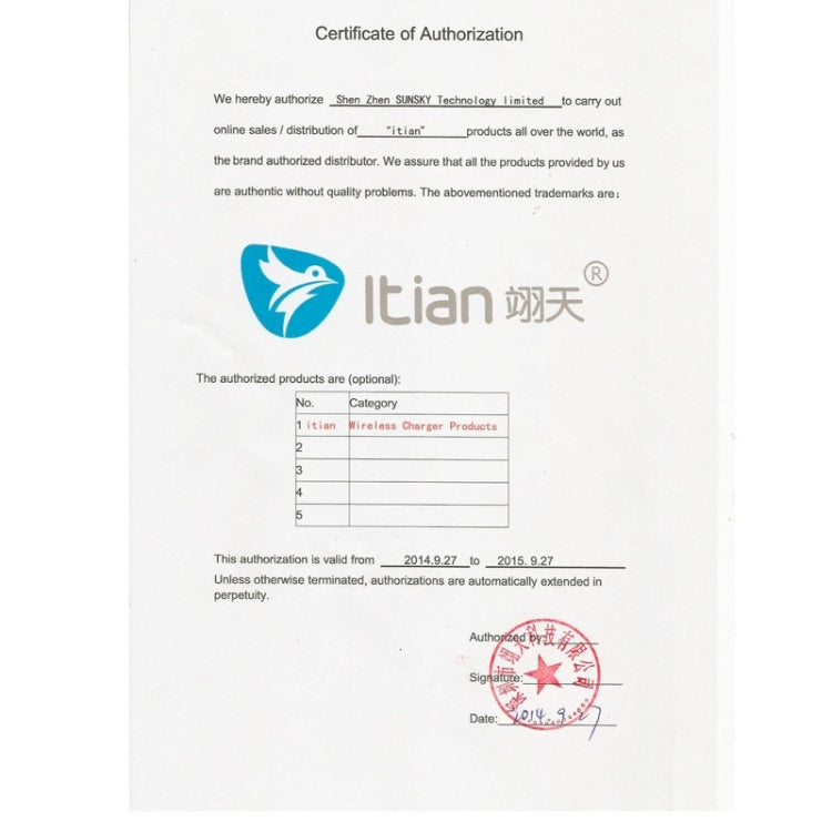 Wireless Charging Sticker Receiver for iPhone 6 Plus