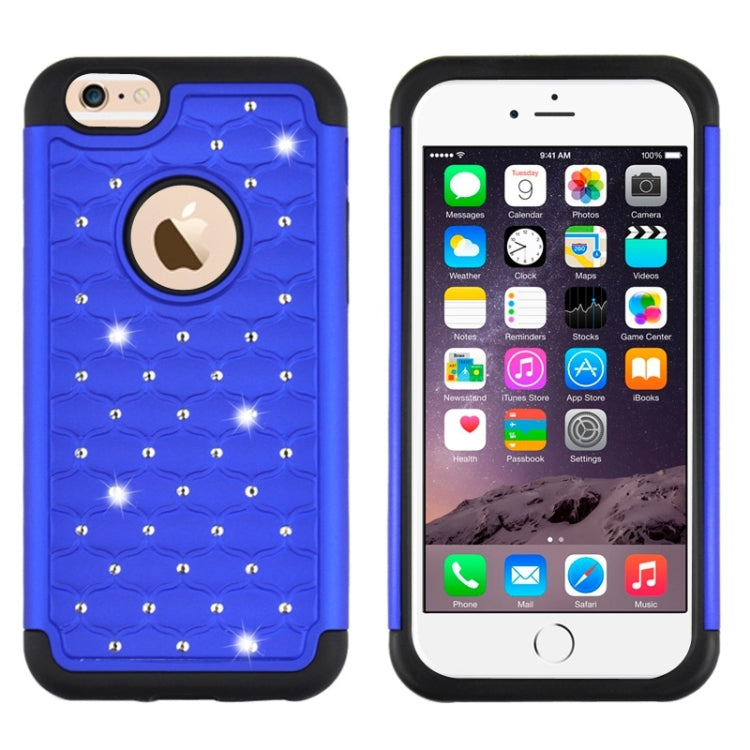 Starry Pattern Silicone + Plastic Combination Case for iPhone 6 Plus & 6S Plus