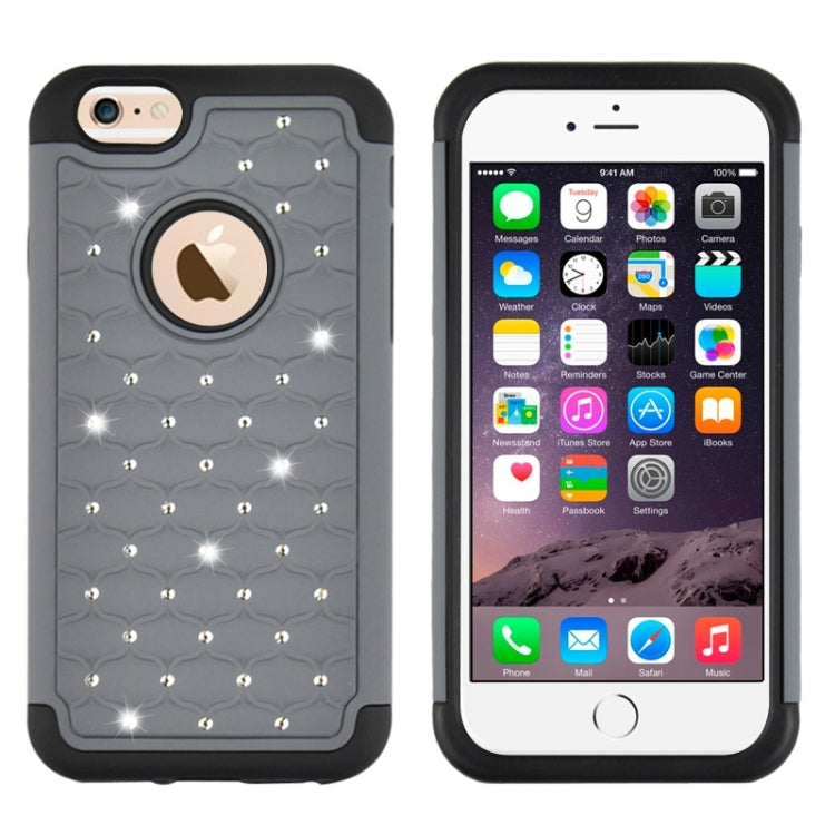 Starry Pattern Silicone + Plastic Combination Case for iPhone 6 Plus & 6S Plus