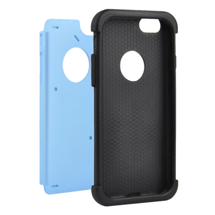 Starry Pattern Silicone + Plastic Combination Case for iPhone 6 Plus & 6S Plus