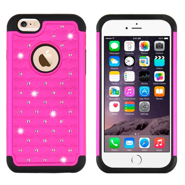 Starry Pattern Silicone + Plastic Combination Case for iPhone 6 Plus & 6S Plus