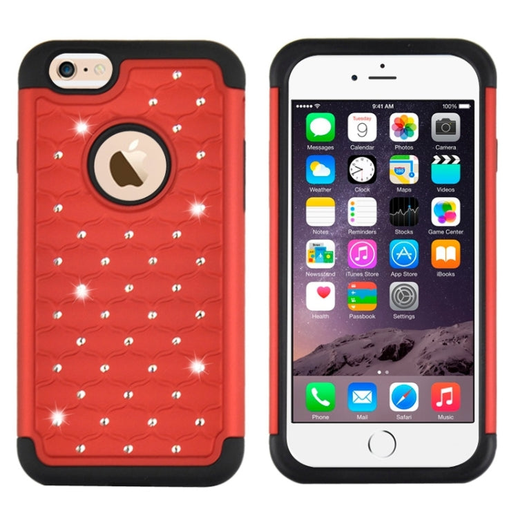 Starry Pattern Silicone + Plastic Combination Case for iPhone 6 Plus & 6S Plus