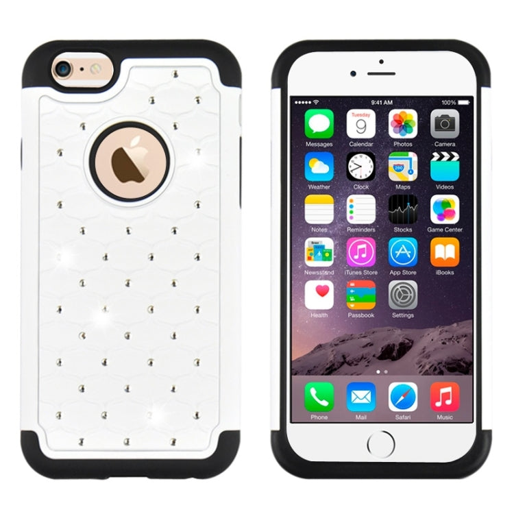 Starry Pattern Silicone + Plastic Combination Case for iPhone 6 Plus & 6S Plus