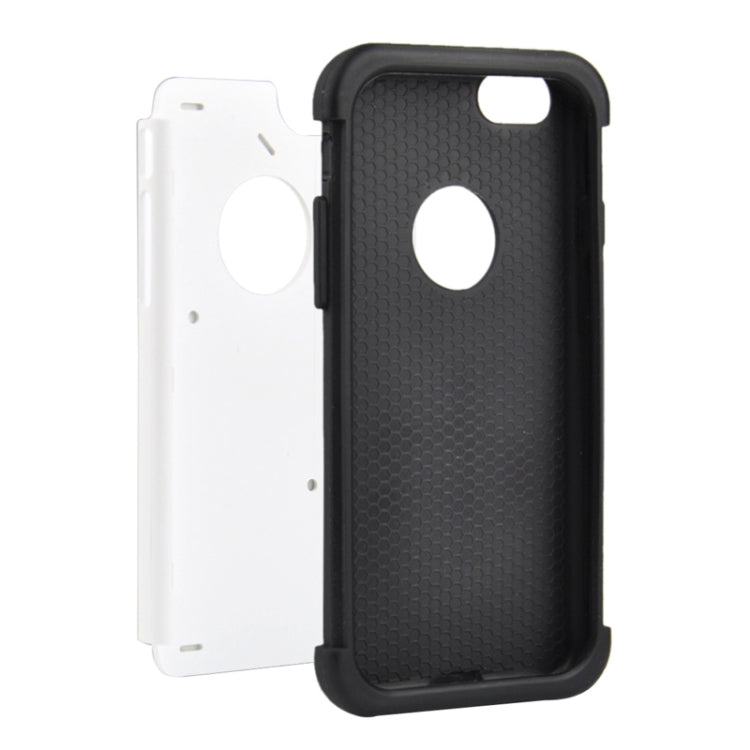Starry Pattern Silicone + Plastic Combination Case for iPhone 6 Plus & 6S Plus