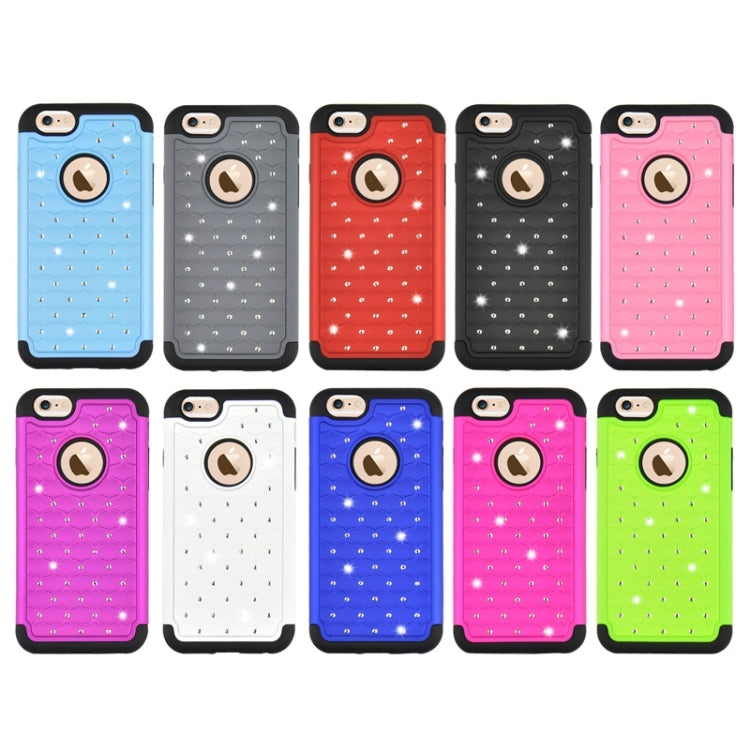 Starry Pattern Silicone + Plastic Combination Case for iPhone 6 Plus & 6S Plus