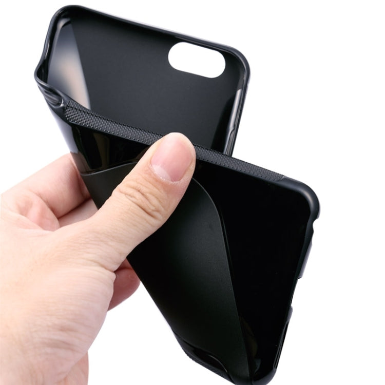 S Line Anti-slip Frosted TPU Protective Case for iPhone 6 Plus & 6S Plus