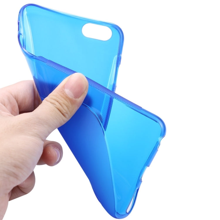 S Line Anti-slip Frosted TPU Protective Case for iPhone 6 Plus & 6S Plus