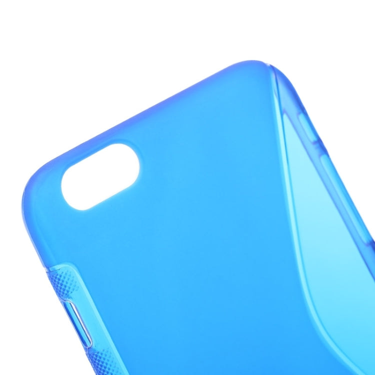 S Line Anti-slip Frosted TPU Protective Case for iPhone 6 Plus & 6S Plus
