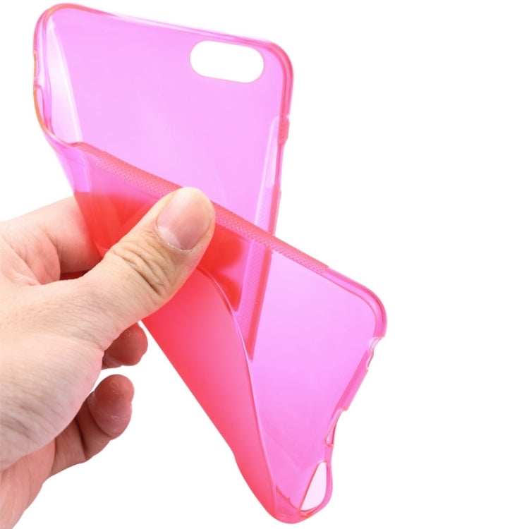 S Line Anti-slip Frosted TPU Protective Case for iPhone 6 Plus & 6S Plus