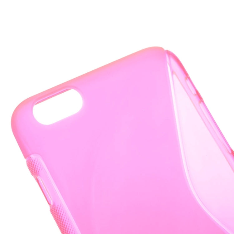 S Line Anti-slip Frosted TPU Protective Case for iPhone 6 Plus & 6S Plus