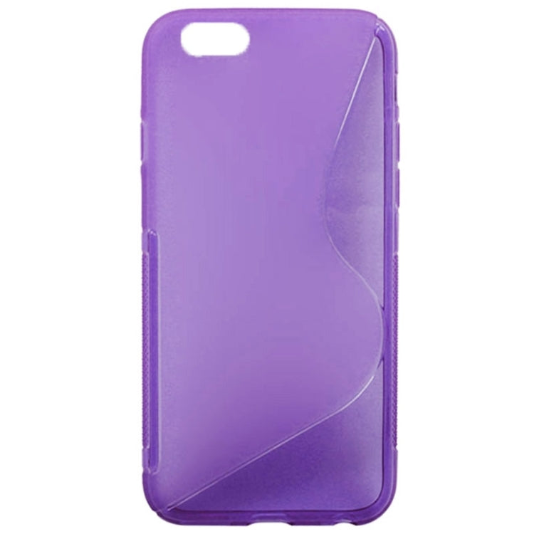 S Line Anti-slip Frosted TPU Protective Case for iPhone 6 Plus & 6S Plus