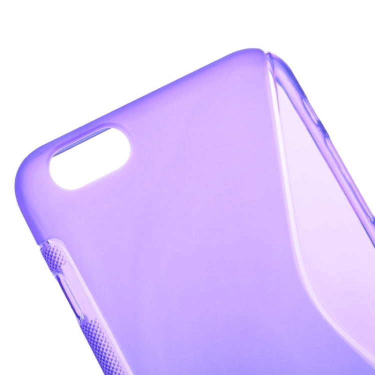 S Line Anti-slip Frosted TPU Protective Case for iPhone 6 Plus & 6S Plus