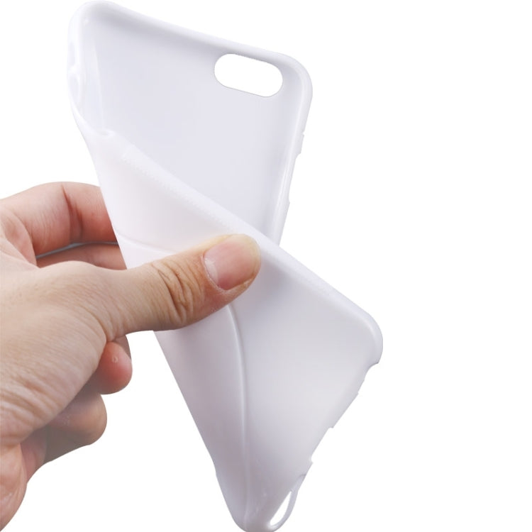 S Line Anti-slip Frosted TPU Protective Case for iPhone 6 Plus & 6S Plus