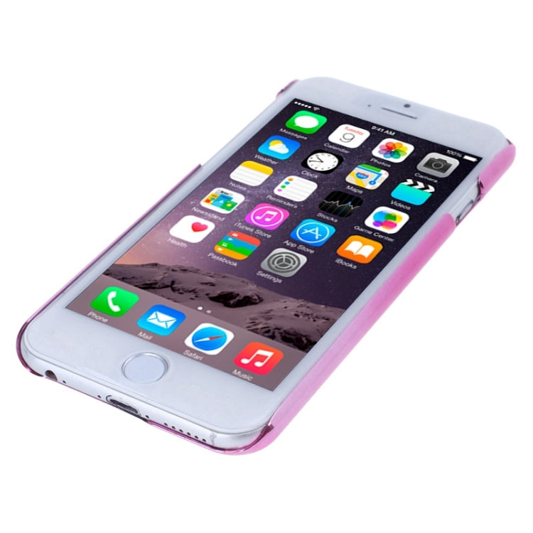 Angel Pattern Ultra Thin Plating Border Transparent Plastic Case for iPhone 6 Plus & 6S Plus, Package Random Delivery