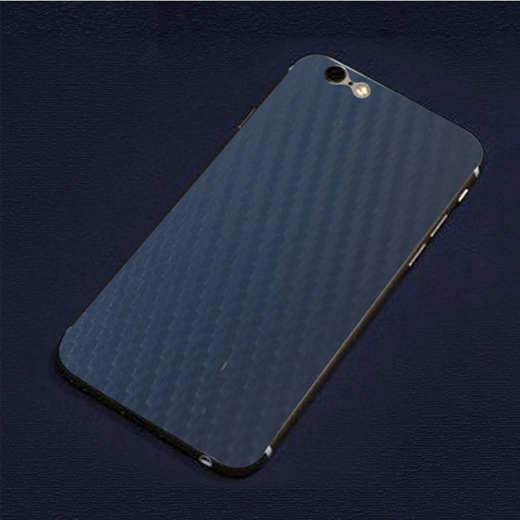 Carbon Fiber Texture Mobile Phone Decal Stickers for iPhone 6 Plus & 6S Plus