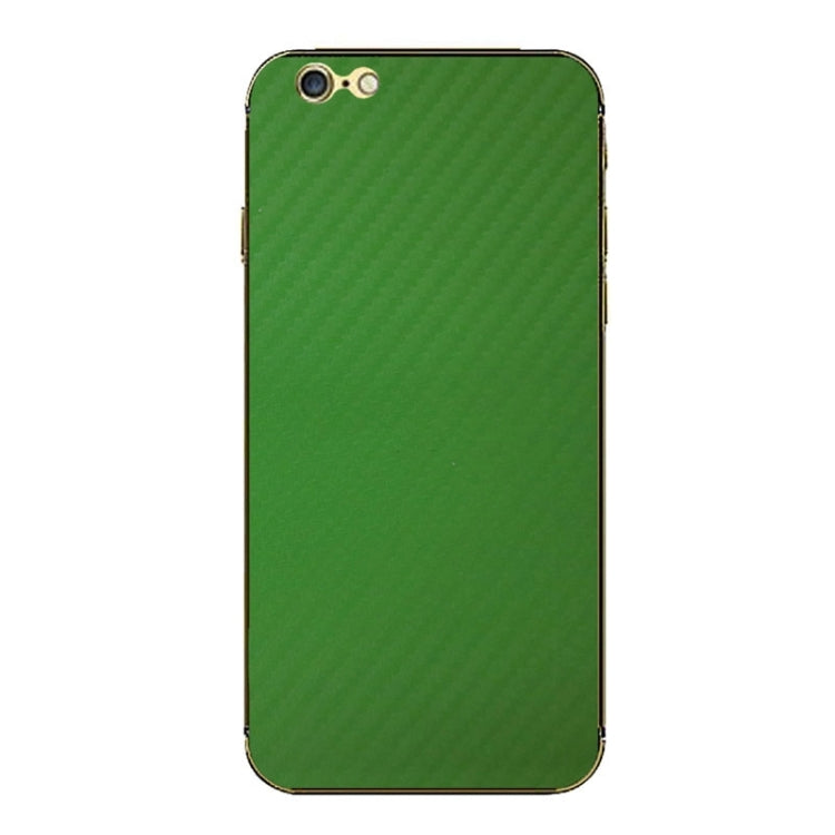 Carbon Fiber Texture Mobile Phone Decal Stickers for iPhone 6 Plus & 6S Plus