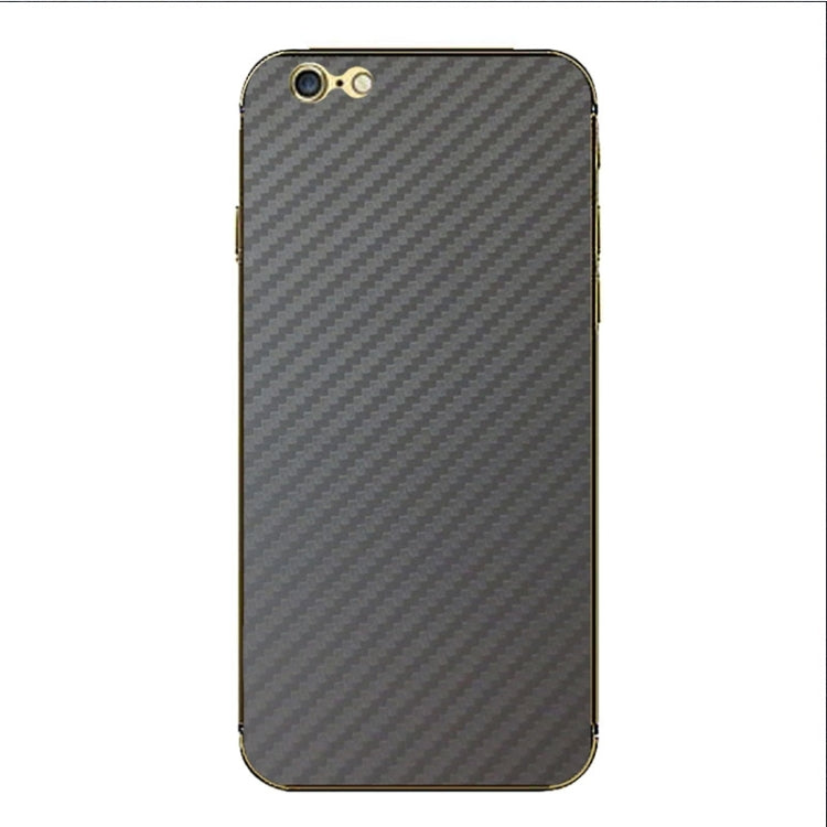 Carbon Fiber Texture Mobile Phone Decal Stickers for iPhone 6 Plus & 6S Plus