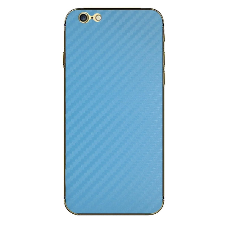 Carbon Fiber Texture Mobile Phone Decal Stickers for iPhone 6 Plus & 6S Plus