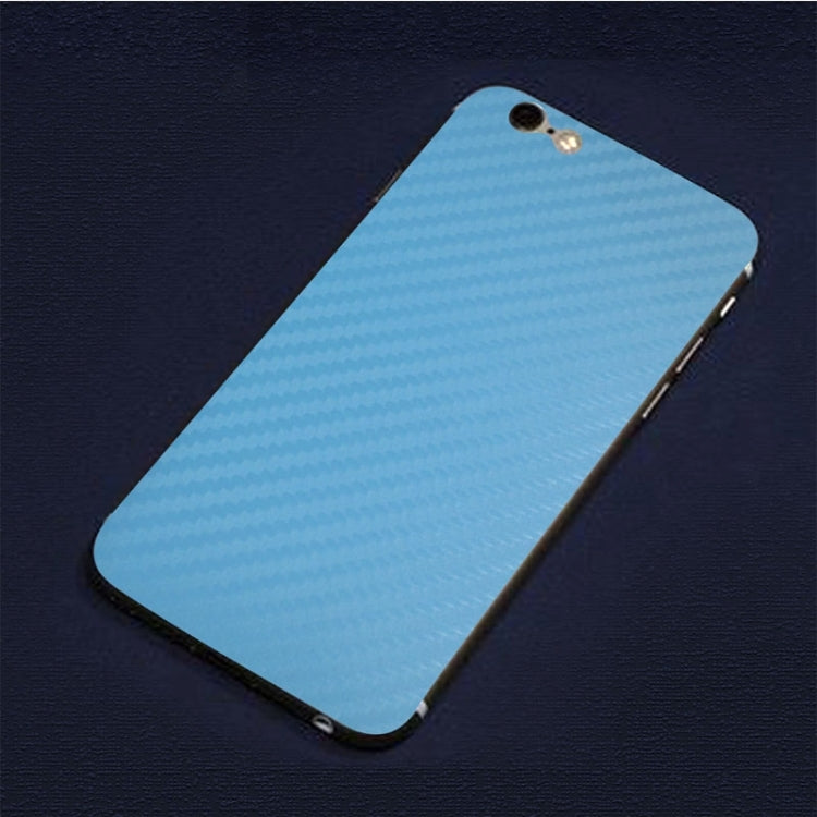 Carbon Fiber Texture Mobile Phone Decal Stickers for iPhone 6 Plus & 6S Plus