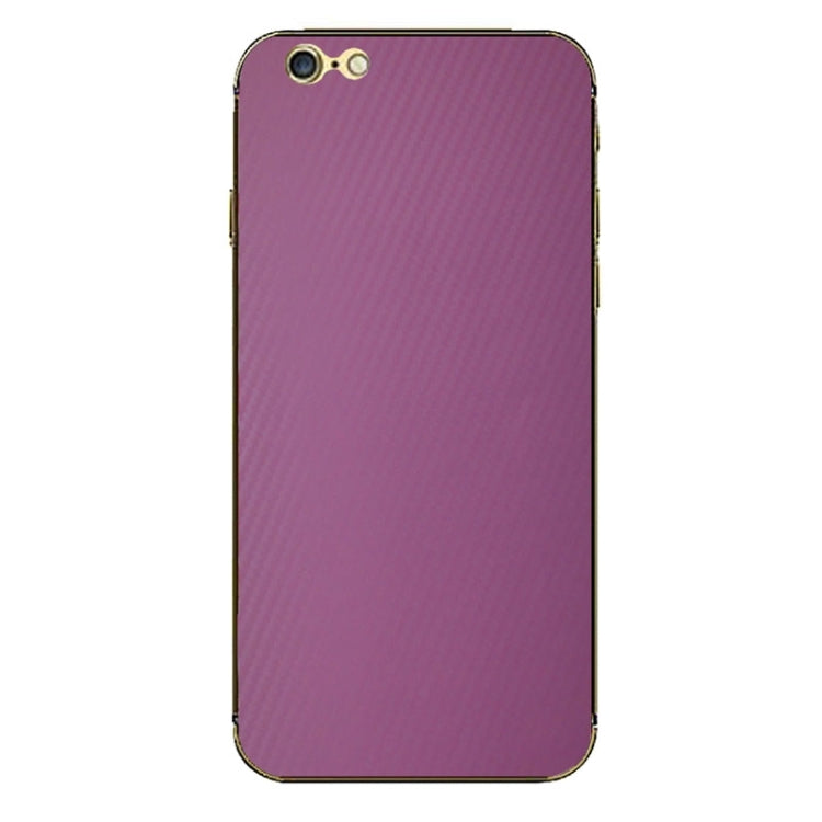 Carbon Fiber Texture Mobile Phone Decal Stickers for iPhone 6 Plus & 6S Plus