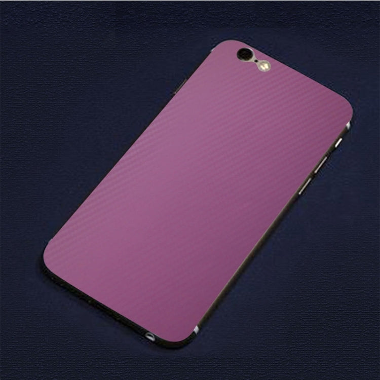 Carbon Fiber Texture Mobile Phone Decal Stickers for iPhone 6 Plus & 6S Plus