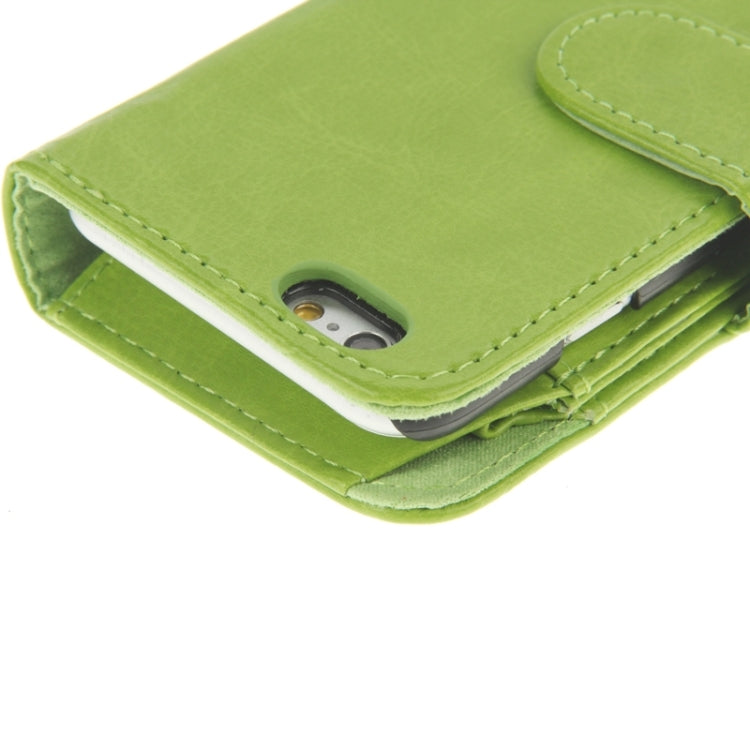 Crazy Horse Texture Wallet Style Leather Case with Card Slots for iPhone 6 Plus & 6S Plus