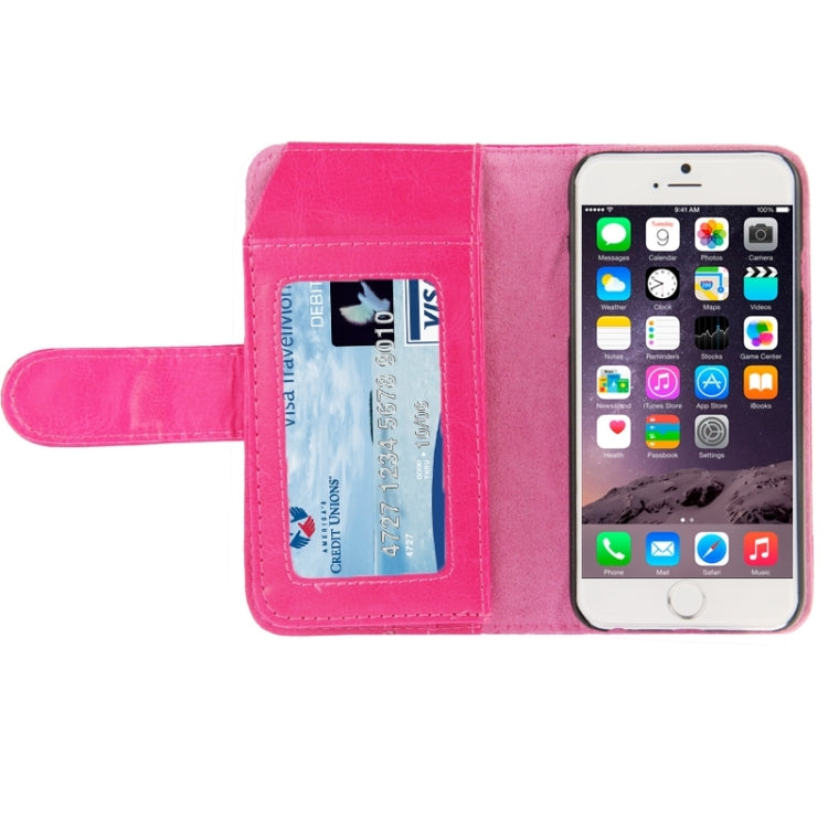 Crazy Horse Texture Wallet Style Leather Case with Card Slots for iPhone 6 Plus & 6S Plus