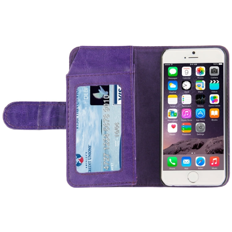 Crazy Horse Texture Wallet Style Leather Case with Card Slots for iPhone 6 Plus & 6S Plus