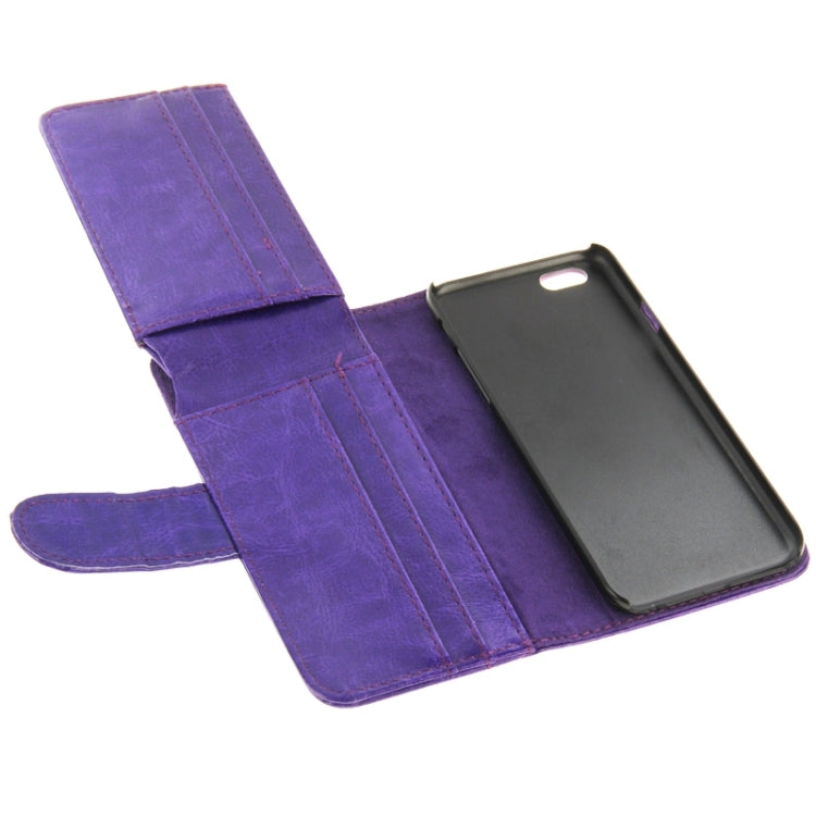 Crazy Horse Texture Wallet Style Leather Case with Card Slots for iPhone 6 Plus & 6S Plus