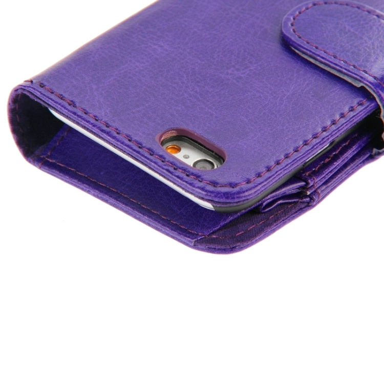 Crazy Horse Texture Wallet Style Leather Case with Card Slots for iPhone 6 Plus & 6S Plus