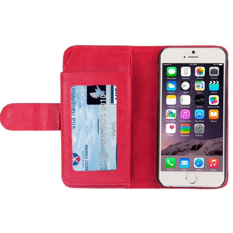 Crazy Horse Texture Wallet Style Leather Case with Card Slots for iPhone 6 Plus & 6S Plus
