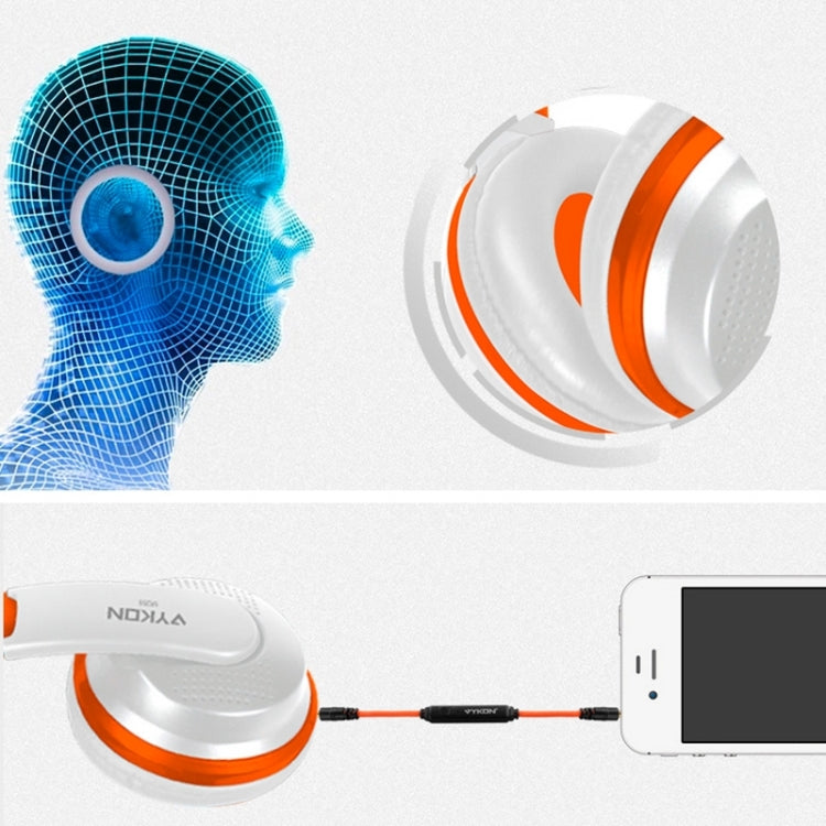 Universal Stereo Headset with MIC for All Audio Devices, Cable Length: 1.2m