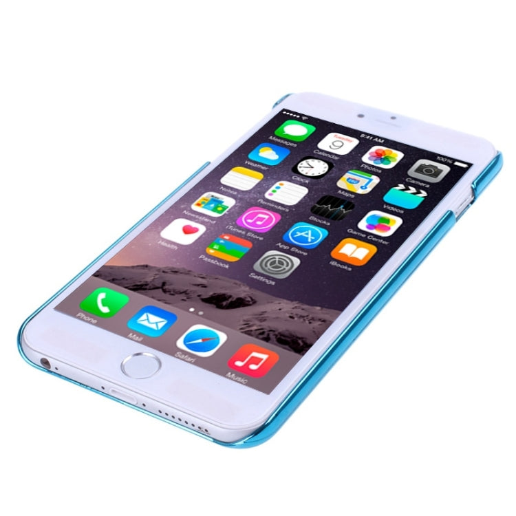 Magician Pattern Ultra Thin Plating Border Transparent Plastic Case for iPhone 6 Plus & 6S Plus