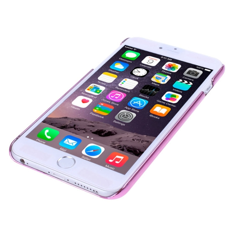 Magician Pattern Ultra Thin Plating Border Transparent Plastic Case for iPhone 6 Plus & 6S Plus
